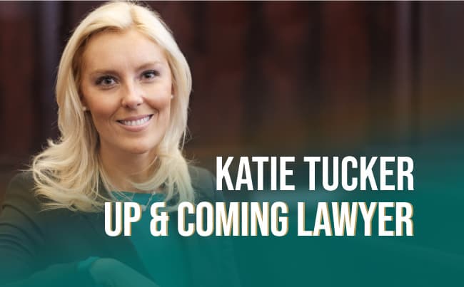 Katie Tucker Up and Coming Lawyer 2019