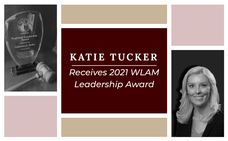 Kate Tucker receives leadership award