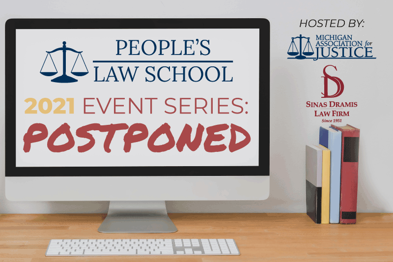 People's Law School 2021 postponed