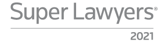 Super Lawyers 2021 badge