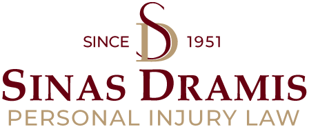 Sinas Dramis Personal Injury Law Firm logo