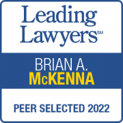 Leading Lawyers Badge Brian McKenna Peer Selected 2022