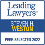Leading Lawyers Badge Steven Weston Peer Selected 2022