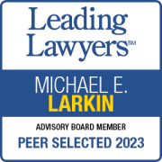 Mike Larkin Leading Lawyers Badge 2023