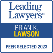 Brian Lawson Leading Lawyer Badge 2023