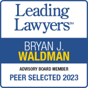 Bryan Waldman Leading Lawyers Badge 2023