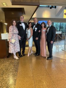 Byan Waldman posing with other members of the American College of Trial Lawyers