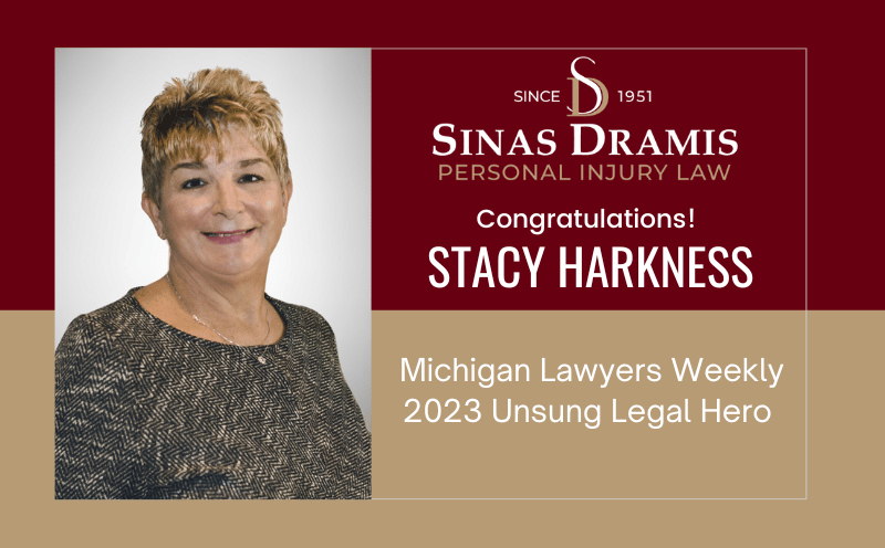 Stacy Harkness Unsung Legal Hero 2023