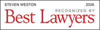 Best Lawyers 2026 Steve Weston