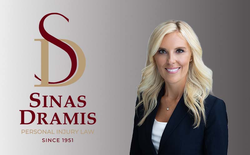 Catherine "Katie" Tucker, personal injury attorney at Sinas Dramis Law Firm