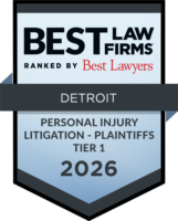 Best Law Firms - Regional Tier 1 Badge - Sinas Dramis Detroit