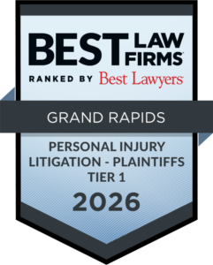 Best Law Firms - Regional Tier 1 Badge - Sinas Dramis Grand Rapids