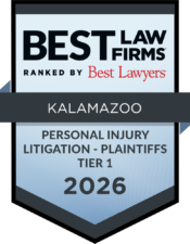 Best Law Firms - Regional Tier 1 Badge - Sinas Dramis Kalamazoo