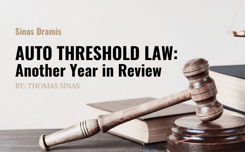 Auto Threshold Law Blog