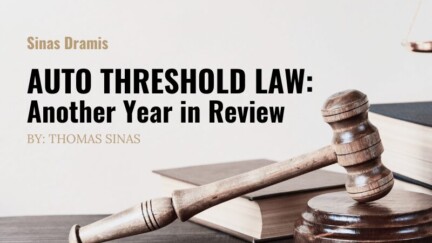 Auto Threshold Law: Another Year in Review