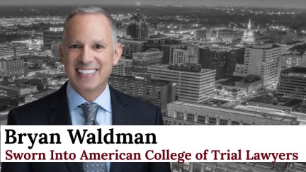 Bryan Waldman Sworn Into American College of Trial Lawyers