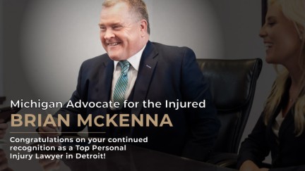 Metro Detroit Personal Injury Attorney Brian McKenna Recognized by DBusiness Magazine