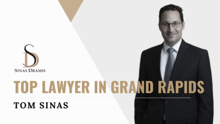 Tom Sinas Named a 2025 Top Lawyer in Grand Rapids for Seventh Year