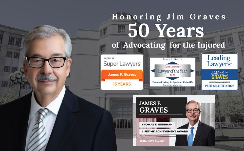 Congratulating Attorney Jim Graves on 50 Years of Practice