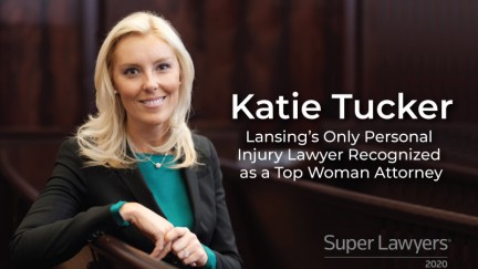 Katie Tucker – Only Lansing Personal Injury Lawyer Recognized as a Top Woman Attorney