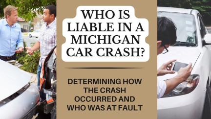 Determining Who’s At-Fault in a Michigan Car Crash