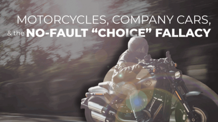 Motorcycles, Company Cars, and the No-Fault “Choice” Fallacy