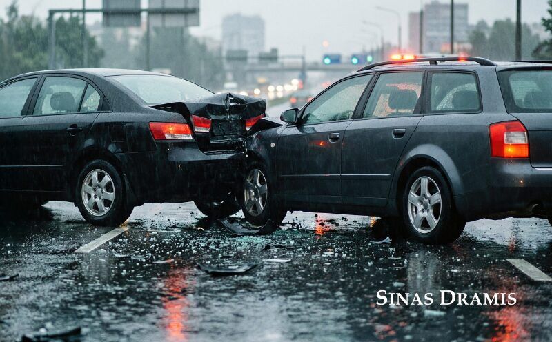 Rain, Refreeze, and Rear-End Collisions: March Car Accidents in Lansing