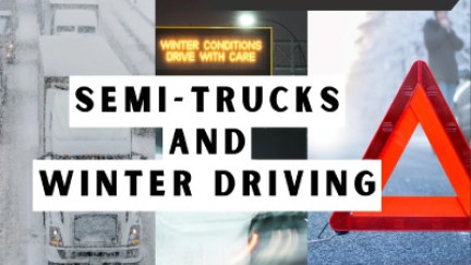 Michigan Laws on Semi-Trucks and Winter Driving