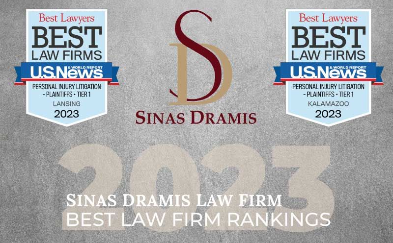 Sinas Dramis Law Firm recognized on U.S. News 2023 Best Law Firm List