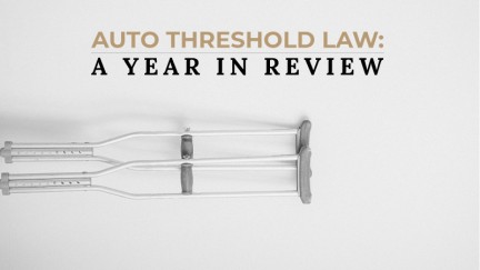 Auto Threshold Law – A Year in Review